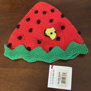 San Diego Hat Company Red and Green Watermelon Beanie